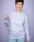 Pullover "Herzenssache" - Lila