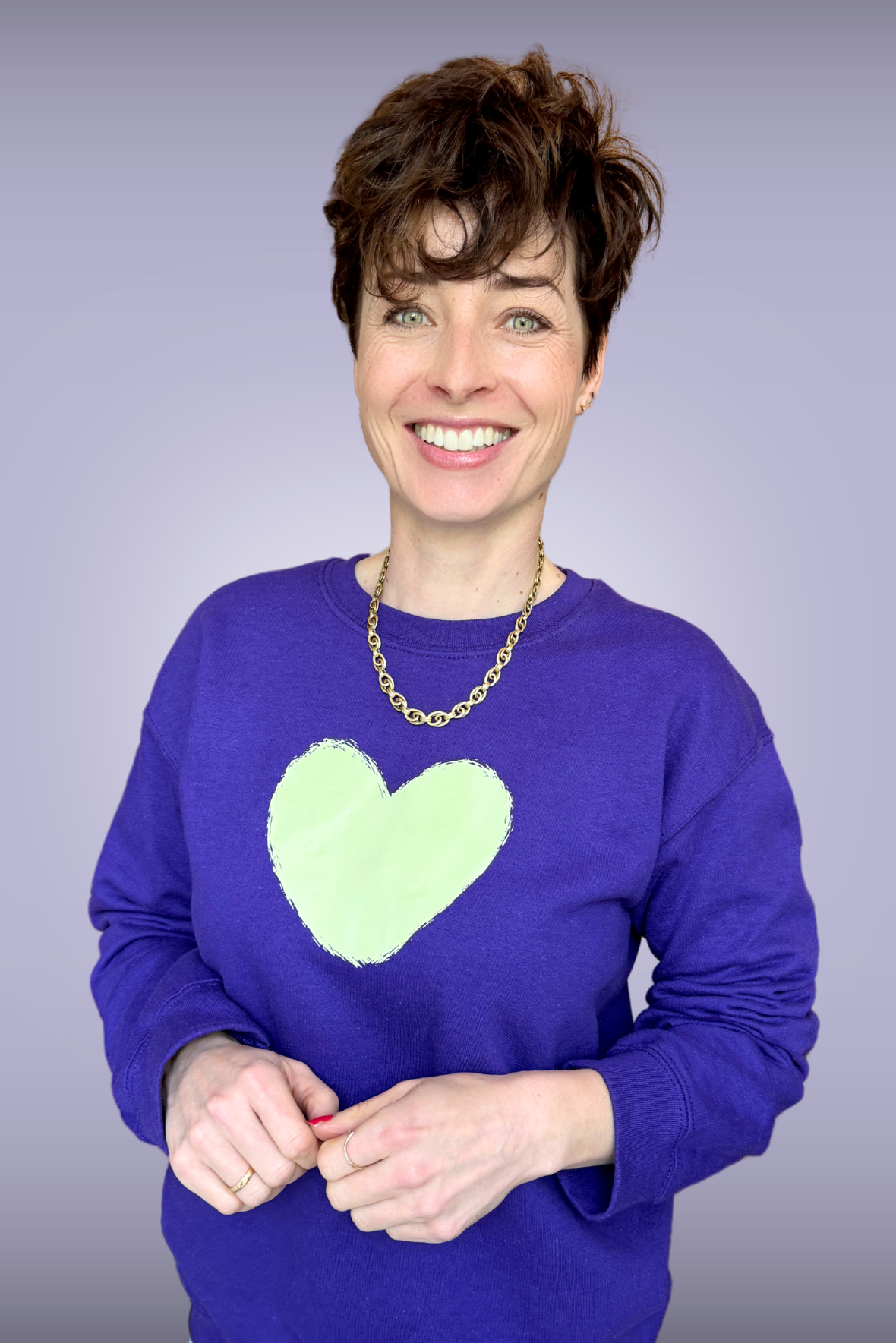 Lilas Lieblingspullover für Erwachsene