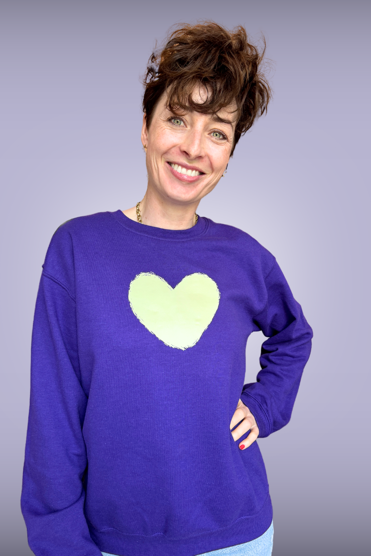 Lilas Lieblingspullover für Erwachsene