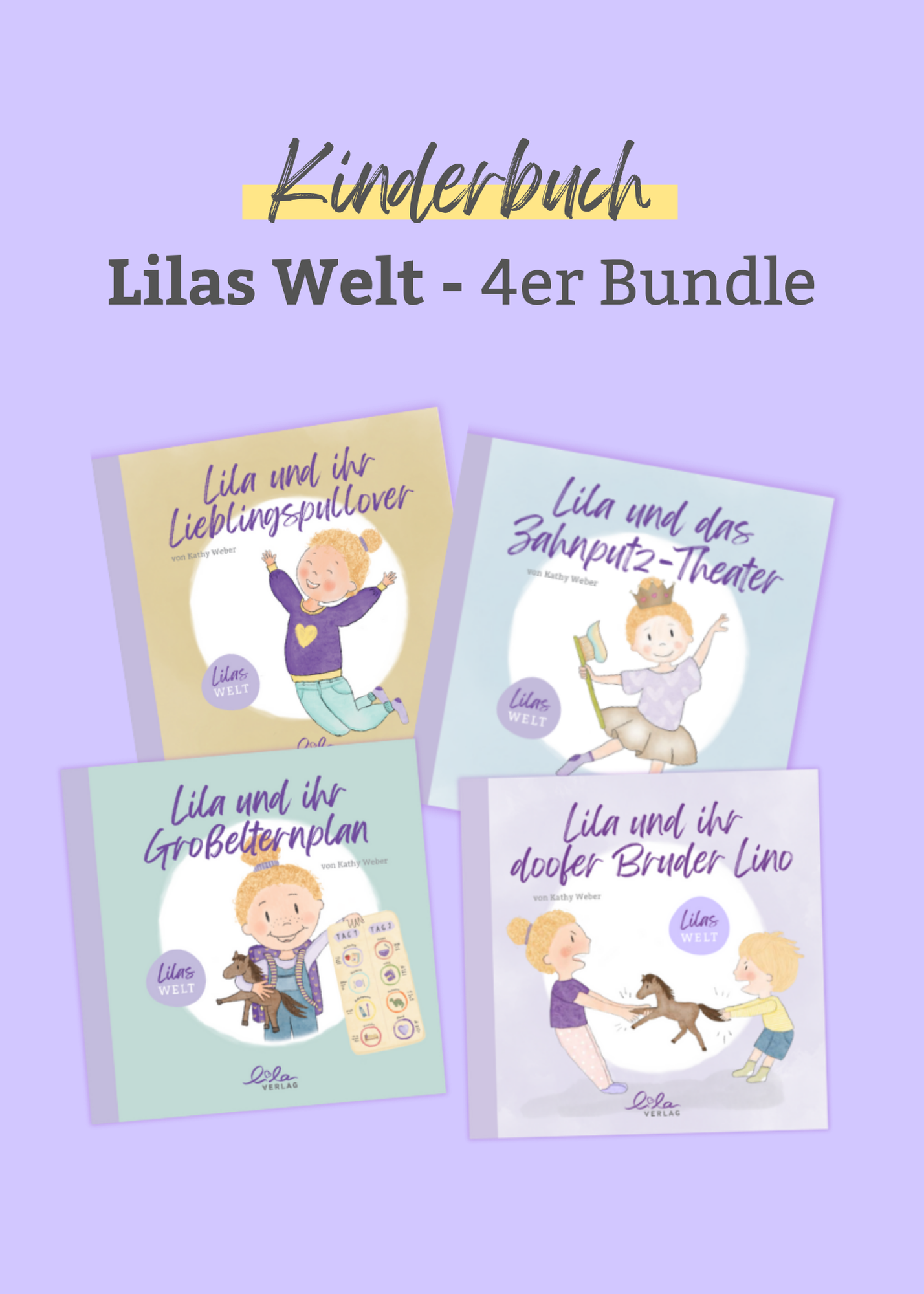 Lilas Welt im Viererpack