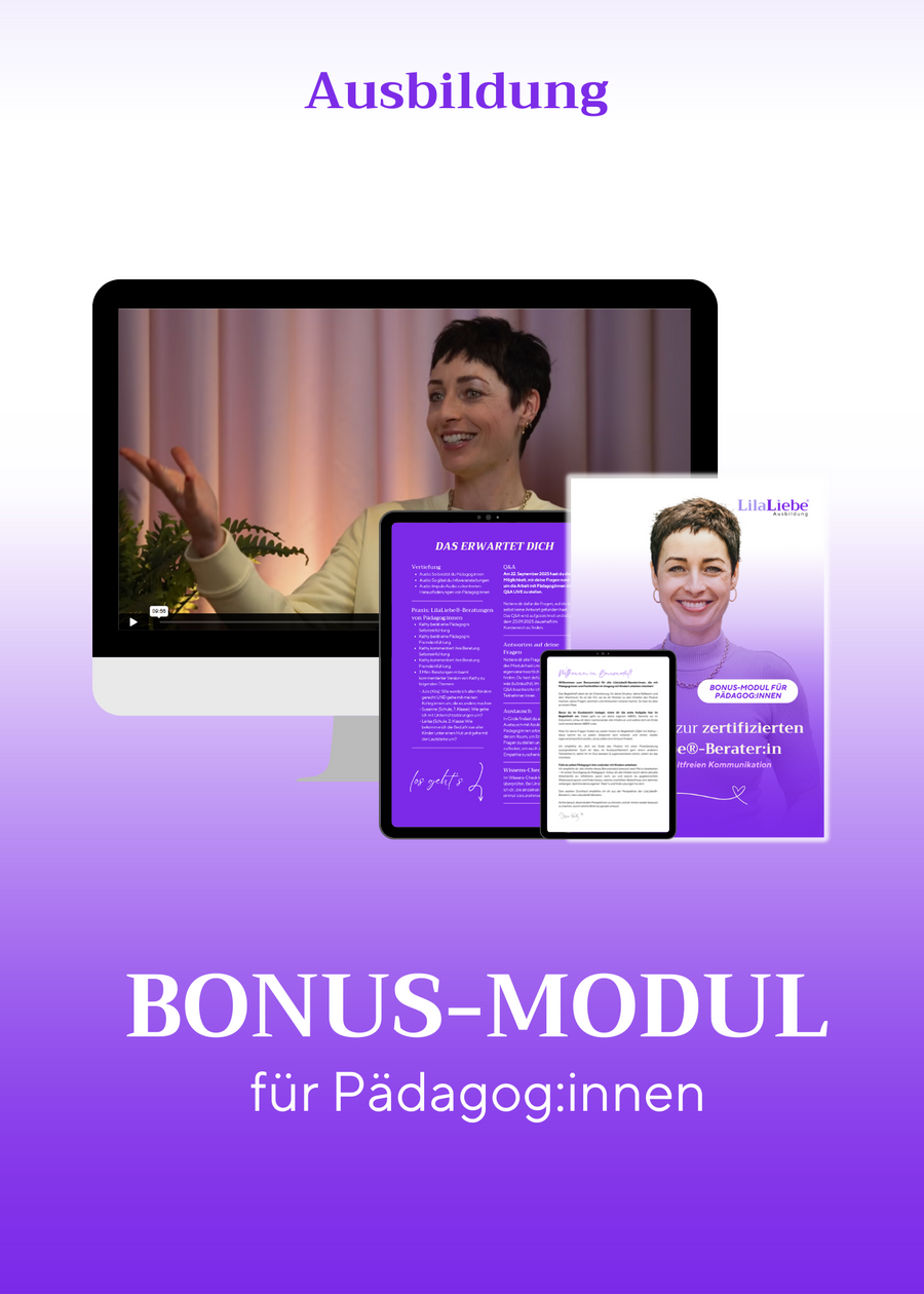 Bonusmodul: LilaLiebe®-Beratung von Pädagog:innen