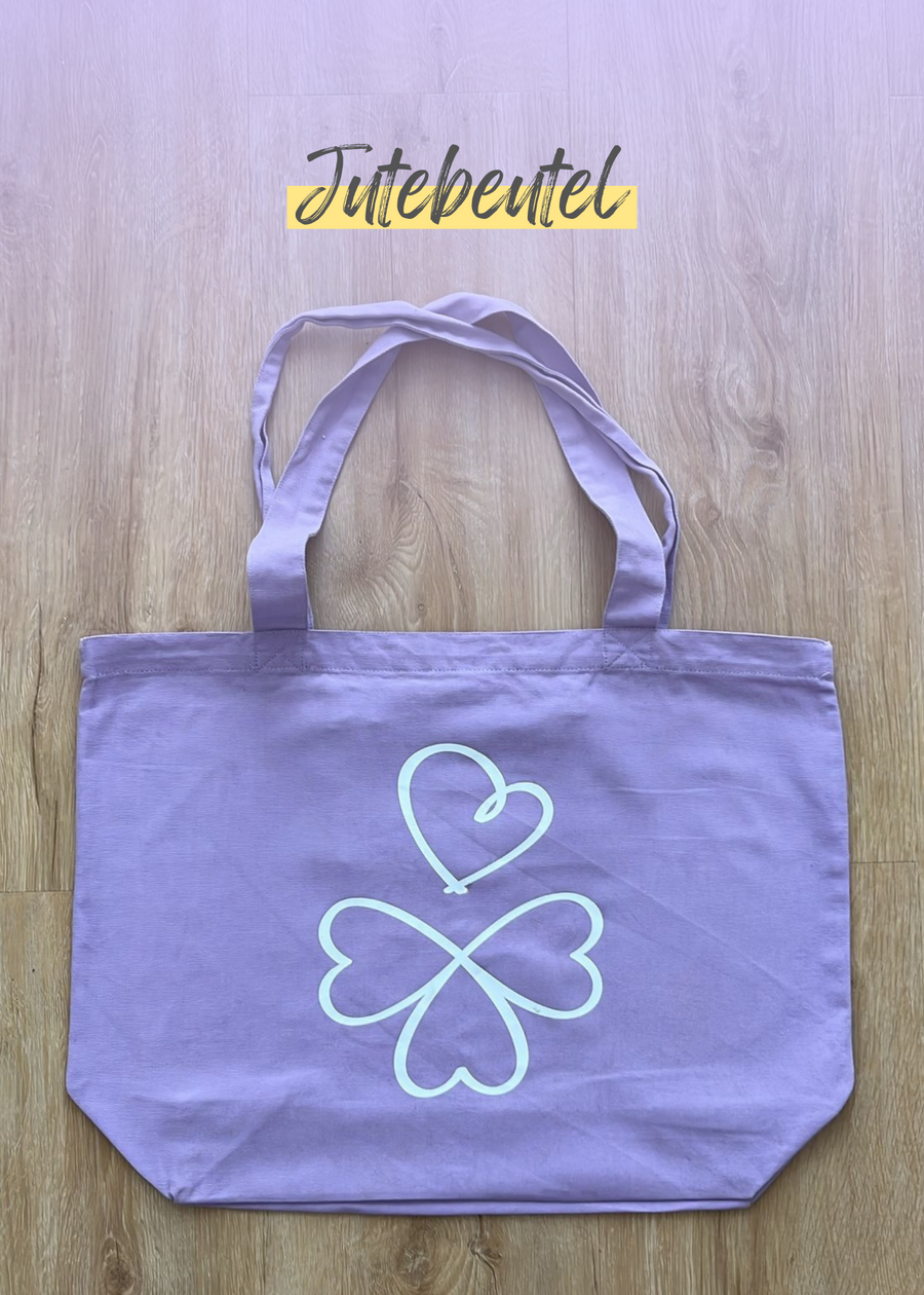 Canvas-Tasche “Ich bin bei dir”