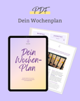 Individueller Wochenplan | Vorlage