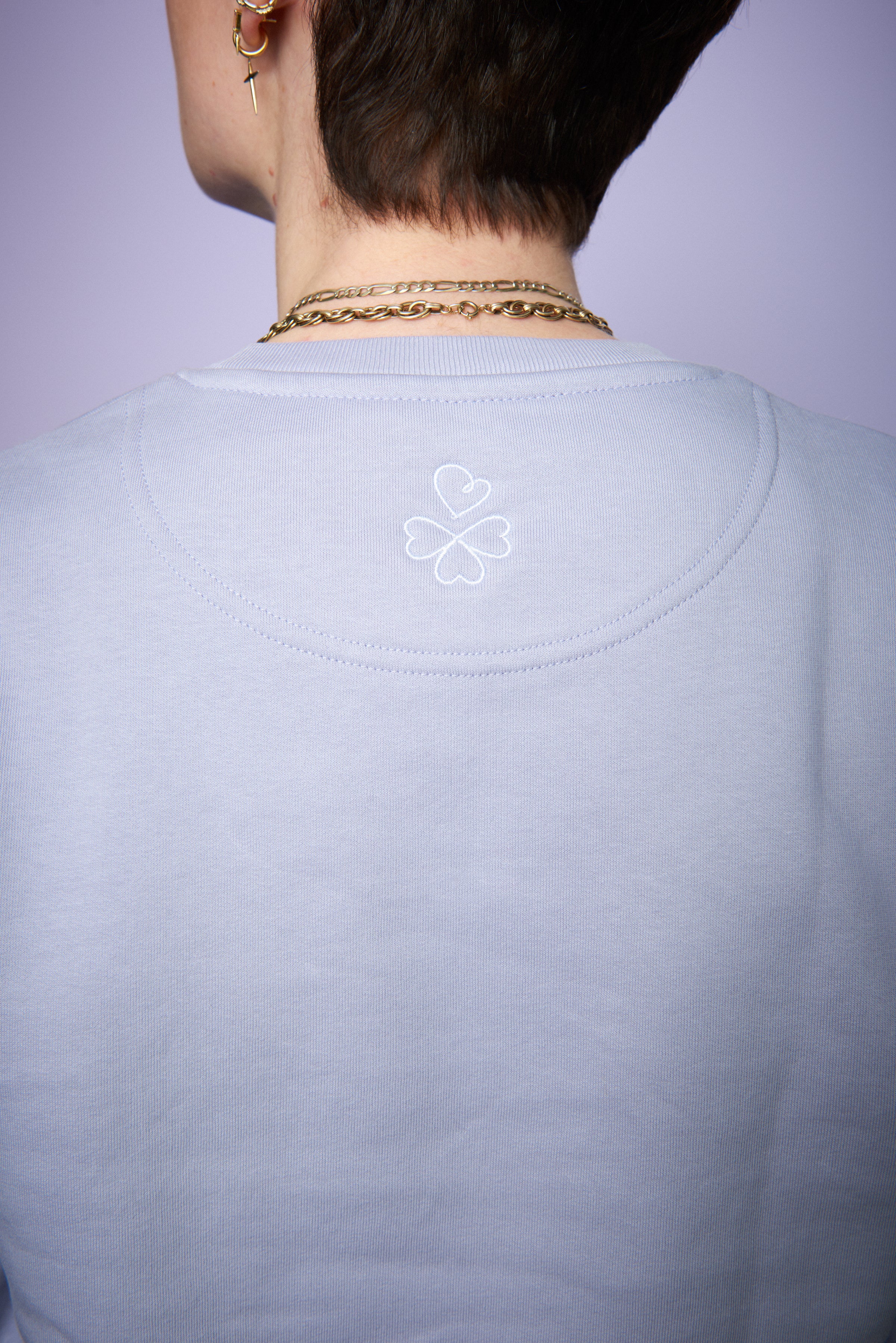 Pullover "Herzenssache" - Lila