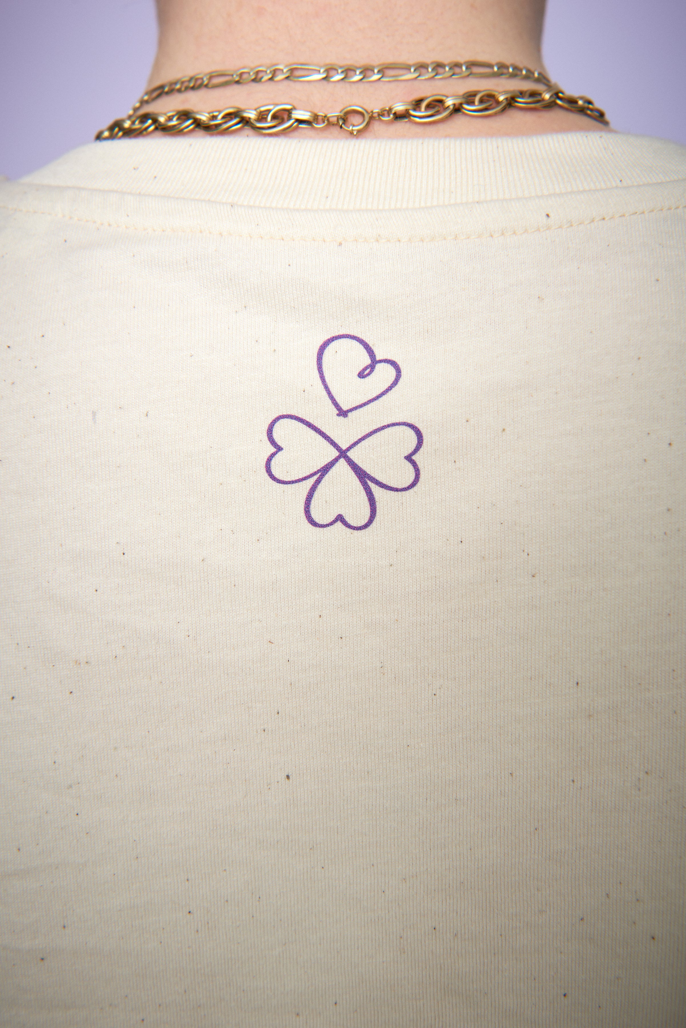 T-Shirt "Liebe für alle" - Creme